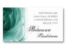 Business Card Template Girly
