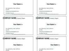35 Customize Business Card Templates Blank Free Word With Stunning Design with Business Card Templates Blank Free Word