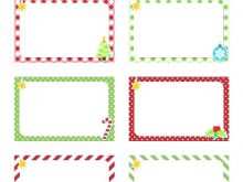 35 Customize Christmas Tent Card Template Free Now by Christmas Tent Card Template Free