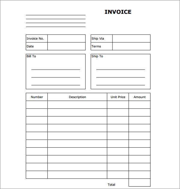 blank receipt template pdf cards design templates