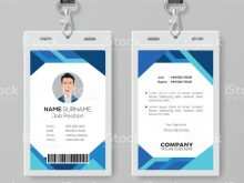 35 Customize Our Free Id Card Template Blue PSD File for Id Card Template Blue