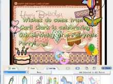 35 Customize Our Free Make A Birthday Card Template for Ms Word by Make A Birthday Card Template