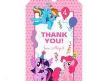 35 Customize Our Free My Little Pony Thank You Card Template Download by My Little Pony Thank You Card Template
