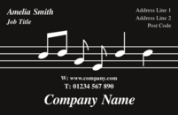 35 Customize Our Free Name Card Template Music Now for Name Card Template Music