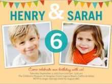 35 Customize Our Free Twins Birthday Card Template Formating for Twins Birthday Card Template