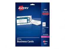 35 Format Avery Business Card Template 5881 in Word by Avery Business Card Template 5881
