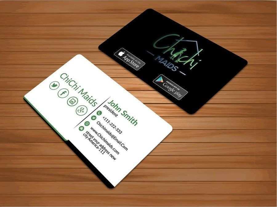 35 Format Business Card Template With Social Media Icons by Business Card Template With Social Media Icons