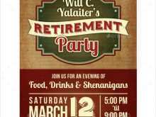 35 Format Retirement Party Flyer Template Photo by Retirement Party Flyer Template
