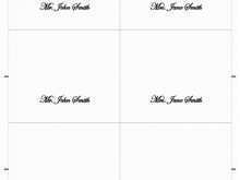 35 Free Printable Place Card Template 6 Per Page Formating with Place Card Template 6 Per Page