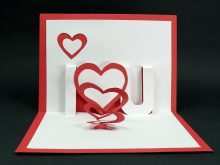 35 Free Printable Pop Up Card Tutorial I Love You Download by Pop Up Card Tutorial I Love You