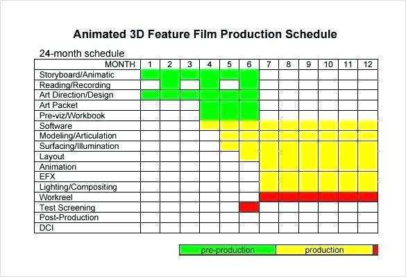 35 Free Printable Production Calendar Template Excel for Ms Word for Production Calendar Template Excel