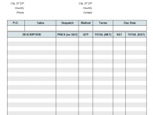 35 Free Printable Vat Invoice Template Uk Excel Layouts by Vat Invoice Template Uk Excel