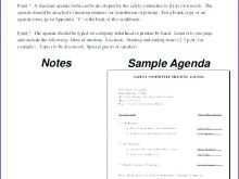 35 How To Create Jhsc Meeting Agenda Template Layouts for Jhsc Meeting Agenda Template