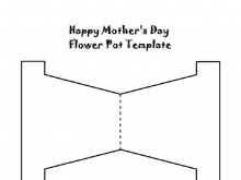 35 Online Flower Pot Mothers Day Card Template Maker for Flower Pot Mothers Day Card Template