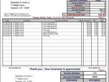 35 Online Landscape Invoice Template Excel Maker with Landscape Invoice Template Excel