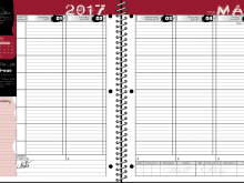 High School Student Planner Template