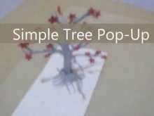 35 Printable Pop Up Card Templates Tree PSD File by Pop Up Card Templates Tree