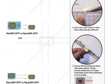 35 Printable Sim Card Cutting Template Micro To Nano PSD File by Sim Card Cutting Template Micro To Nano