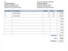 35 Report Invoice Hourly Rate Example For Free for Invoice Hourly Rate Example