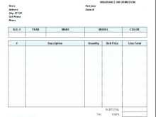35 Report Subcontractor Invoice Template for Ms Word with Subcontractor Invoice Template