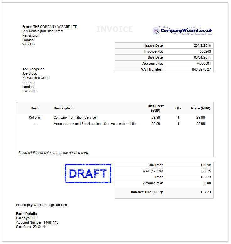 35 Report Uk Vat Invoice Template Excel for Ms Word by Uk Vat Invoice Template Excel