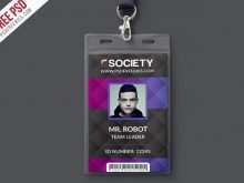 35 Standard Security Guard Id Card Template for Ms Word by Security Guard Id Card Template