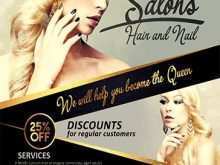 35 The Best Nail Salon Flyer Templates Free Now by Nail Salon Flyer Templates Free