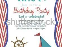 35 The Best Nautical Birthday Card Template Maker by Nautical Birthday Card Template