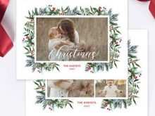 35 The Best Template For Christmas Card With Photo Download with Template For Christmas Card With Photo