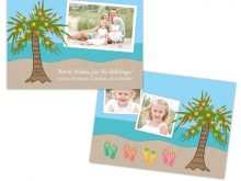 36 Adding Beach Christmas Card Template Formating with Beach Christmas Card Template