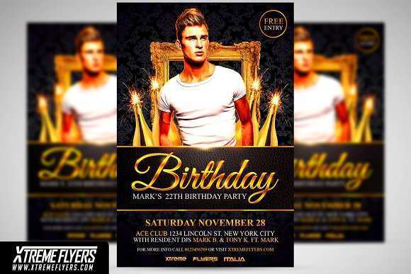 36 Best Birthday Club Flyer Template Maker with Birthday Club Flyer Template