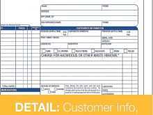 Garage Invoice Template Word