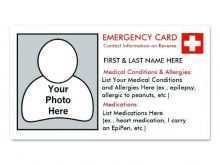 36 Best Medical Id Card Template Word in Word with Medical Id Card Template Word