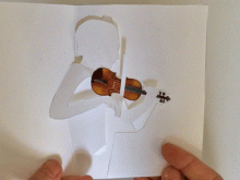 36 Best Violin Pop Up Card Template Photo by Violin Pop Up Card Template