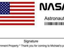 36 Blank Astronaut Id Card Template for Ms Word by Astronaut Id Card Template