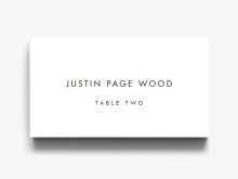 36 Blank Table Name Card Template Size Now with Table Name Card Template Size
