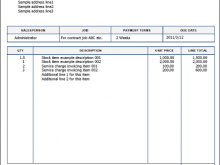 36 Create Tax Invoice Template For Services Formating with Tax Invoice Template For Services