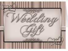 Wedding Card Gift Template