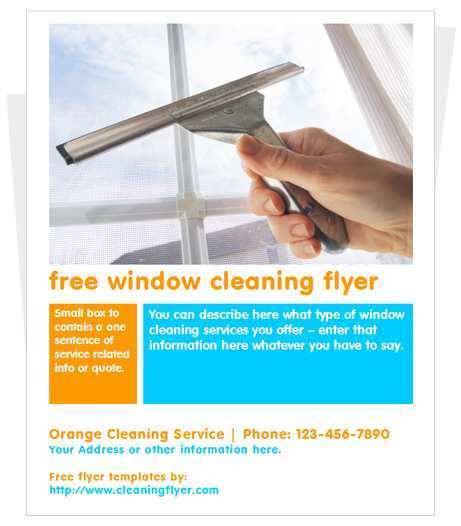 36 Creating Window Cleaning Flyer Template PSD File for Window Cleaning Flyer Template