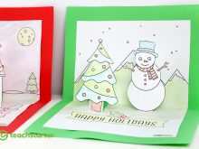 36 Creative Christmas Card Templates Pop Up Formating with Christmas Card Templates Pop Up