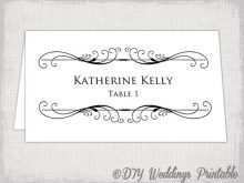 36 Creative Name Card Tent Template in Photoshop by Name Card Tent Template