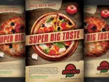 36 Creative Pizza Flyer Template Photo for Pizza Flyer Template