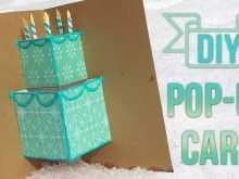 36 Creative Pop Up Card Templates Birthday Layouts for Pop Up Card Templates Birthday