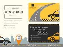 36 Creative Taxi Name Card Template for Ms Word for Taxi Name Card Template
