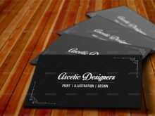 Visiting Card Template Illustrator