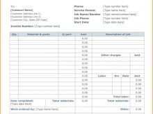 Hourly Rate Invoice Template Free