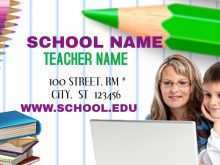 36 Customize Name Card Template School For Free by Name Card Template School