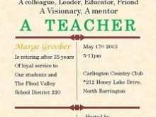 36 Customize Our Free Invitation Card Format For Teachers for Ms Word for Invitation Card Format For Teachers