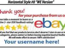 36 Customize Our Free Thank You Card Template Ebay Layouts for Thank You Card Template Ebay