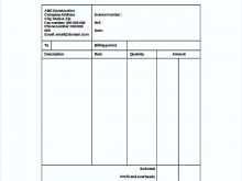 36 Customize Self Employed Construction Invoice Template Download by Self Employed Construction Invoice Template